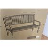 Image 2 : *Metal Park Bench (NIB) - Box is 50.5" x 2ft