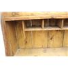 Image 9 : * Antique Wooden Hutch Desk  49.5" Tall x 29" x 9.75" - As is