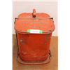Image 1 : *Metal Shop Garbage Can 15" Tall x 14" x 13"