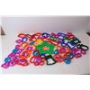 Image 2 : Multiple Plastic Cookie Cutters, Different Shapes And Sizes