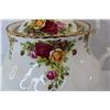 Image 4 : Royal Albert "Old Country Rose" Teapot, Creamer, Sugar Bowl Lid (No Sugar Bowl)