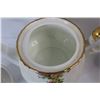 Image 5 : Royal Albert "Old Country Rose" Teapot, Creamer, Sugar Bowl Lid (No Sugar Bowl)