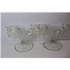 Image 2 : (2) Unmarked Clear Glass Candelabras