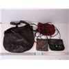 Image 1 : (4) Assorted Sizes of Handbags