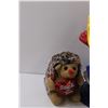 Image 2 : Elmo Sprinkler Toy, Hedgehog Stuffie, Kids Carrying Kit