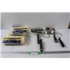 Image 1 : (6) Paint Roller Refills, (2) Standard Size Handle Paint Rollers, (2) Mini Handle Rollers