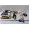 Image 1 : (6) Paint Roller Refills, (3) Standard Size Handle Paint Rollers, (3) Mini Handle Rollers, Three Pie