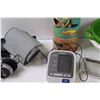 Image 4 : Sta-Loz Mini Building Blocks Set - as is, Headphones, (2) Plastic Strainers, Planter, Blood Pressure