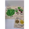 Image 5 : (3) Vegetable Sacks, (3) Wine Glasses, (2) Sunglasses, (3) Small Containers w/ Lids, Glass Sugar Con