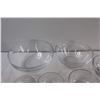 Image 4 : Set of 9 Different Sized Glass Serving/Mixing Bowls