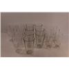 Image 1 : (6) Beer Glasses, (6) Mott's Caesar Glasses, (7) Pint Glasses w/ Cambro Glass Rack