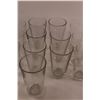 Image 3 : (6) Beer Glasses, (6) Mott's Caesar Glasses, (7) Pint Glasses w/ Cambro Glass Rack