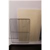 Image 6 : (7) Baking Sheets, Plastic Cutting Board 12"x17.5", Muffin Sheet, & Wire Rack