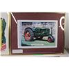 Image 3 : (2) Framed Tractor Pictures - 1938 Avery Ro-Trak, 1936 Massey-Harris Challenger - 16 1/4" x 20"