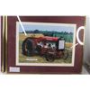 Image 2 : (2) Framed Tractor Pictures - 1930 Baker 25-50, 1918 Wisconsin - 16 1/4" x 20"