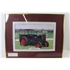 Image 3 : (2) Framed Tractor Pictures - 1930 Baker 25-50, 1918 Wisconsin - 16 1/4" x 20"