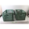 Image 1 : * (2) Plastic Crates