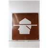 Image 1 : * Sherriff Street Sign - 24" x 24"