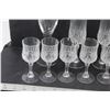 Image 2 : (18) Assorted Stemware  Champagne, Liqueur Glasses