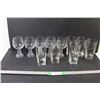 Image 1 : (5) Wine Glasses (6) High Ball Glasses
