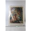 Image 1 : Two Girls In The Meadow Art by Pierre Auguste Renoir - 23" x 28"