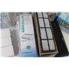Image 3 : (4) Vacuum Bags Packages (Samsung, Oreck), Oreck Air Purifier Charcoal Filters, BDF Decorative Film 