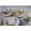 Image 3 : (3) Teacups And (5) Saucers and (2) Mugs(All 10 pieces are Fine Bone China)