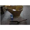 Image 1 : Vintage Painted Coal Bucket and Scoop