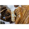 Image 11 : Wooden Figurines, Some Signed, 2 Vintage