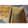 Image 2 : 1 Vintage Butter Crate and 1 Ammunition Crate
