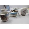 Image 6 : Misc. Vintage Mustache Cups and 2 Cup and Saucer