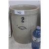 Image 1 : Antique 2 Gallon Medalta Crock