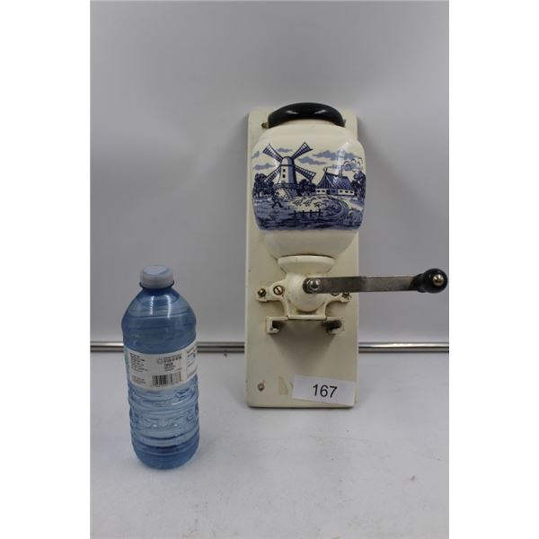 .Antique Coffee Bean Grinder