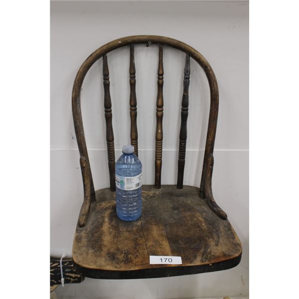 Antique Chair made into a shelf