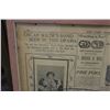 Image 7 : Framed, Double Sided News paper New York Journal