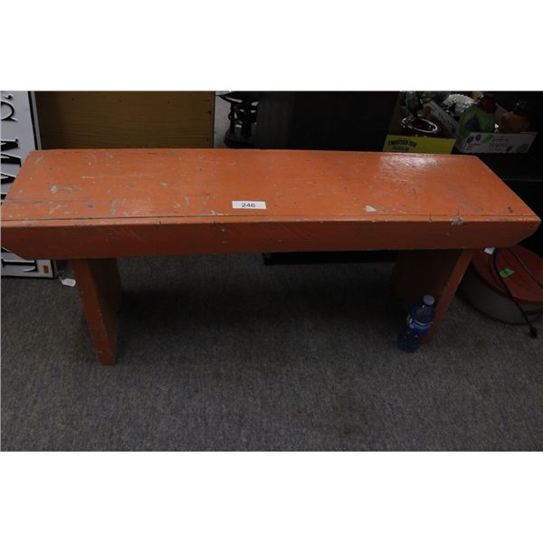 Primitive Handmade Bench