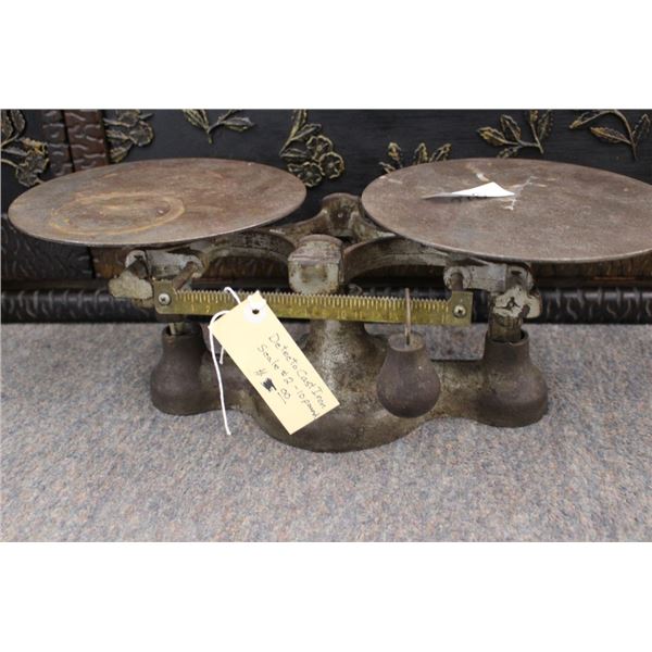 Antique Table Top Balance Scale