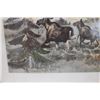 Image 2 : Framed, Signed, Moose Herd Print
