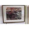 Image 1 : Signed, Framed Print River Stream