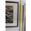 Image 3 : Signed, Framed Print River Stream