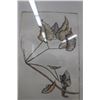 Image 3 : Framed Signed Drawing "Prairie Leaves III"