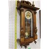 Image 5 : Antique Wood Wall Clock