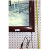 Image 3 : Vintage, Light Up, Framed Hunting Scene