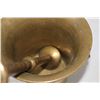 Image 3 : Antique Brass Mortar and Pestle