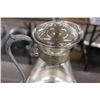 Image 2 : Vintage Silver Plated / Glass Coffee Pot and Warmr