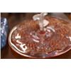 Image 2 : Vintage Carnaval Glass Serving Tray