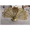 Image 1 : Vintage Brass Fire Place Screen