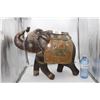 Image 1 : Vintage Wooden Hand Carved Elephant
