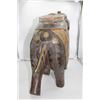 Image 7 : Vintage Wooden Hand Carved Elephant
