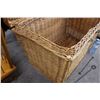 Image 6 : Antique Wicker Trunk